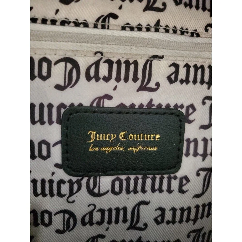 Juicy Couture Leather Backpack Purse RN#108833 Gold Hardware Rare Los Angeles